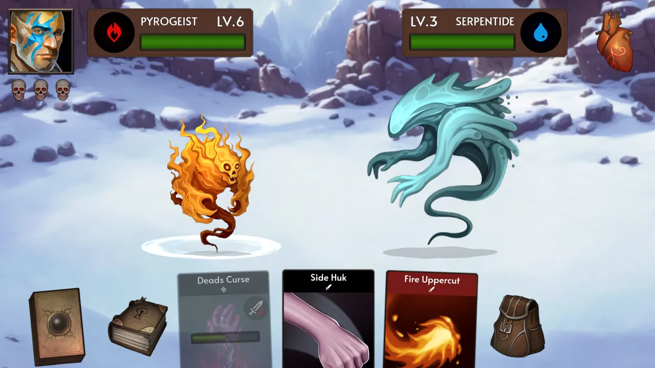 Battle against spectral foes in Dark Stones