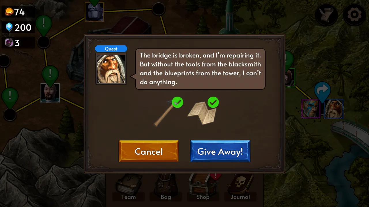 Boss encounter in Dark Stones