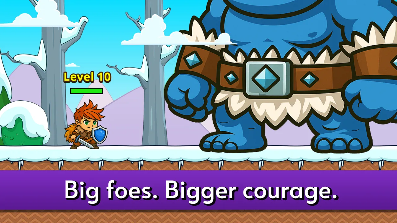 Knight Hero dodging enemy projectiles