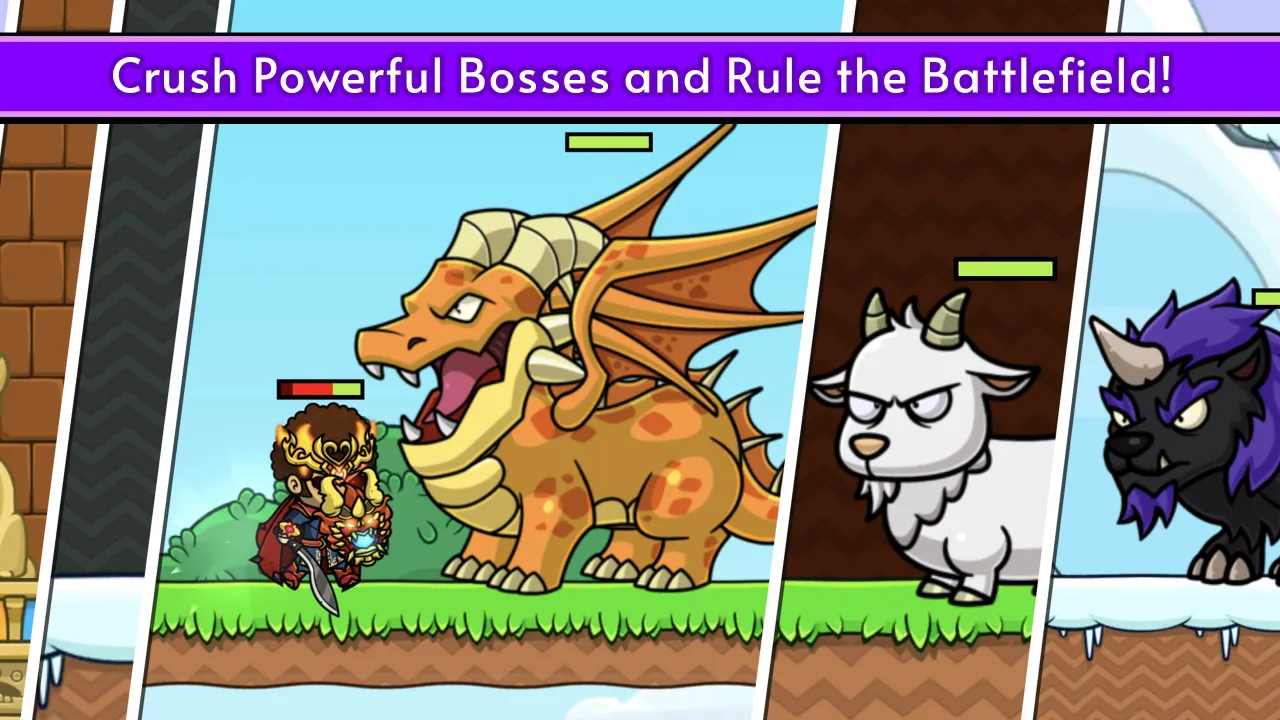 Mummy hero unleashing special attack