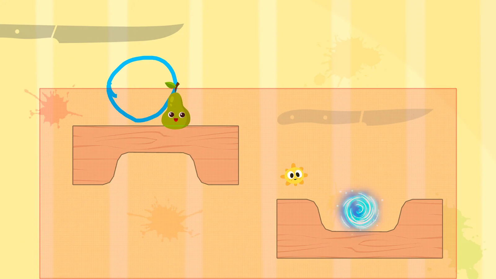Create a safe route into the portal