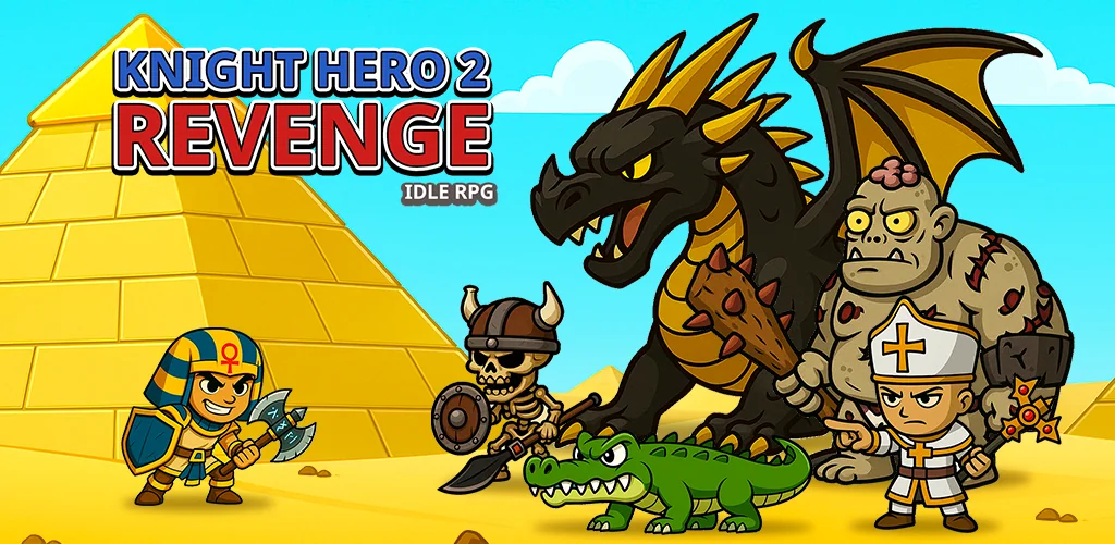 Knight Hero 2 Revenge Idle RPG promo art