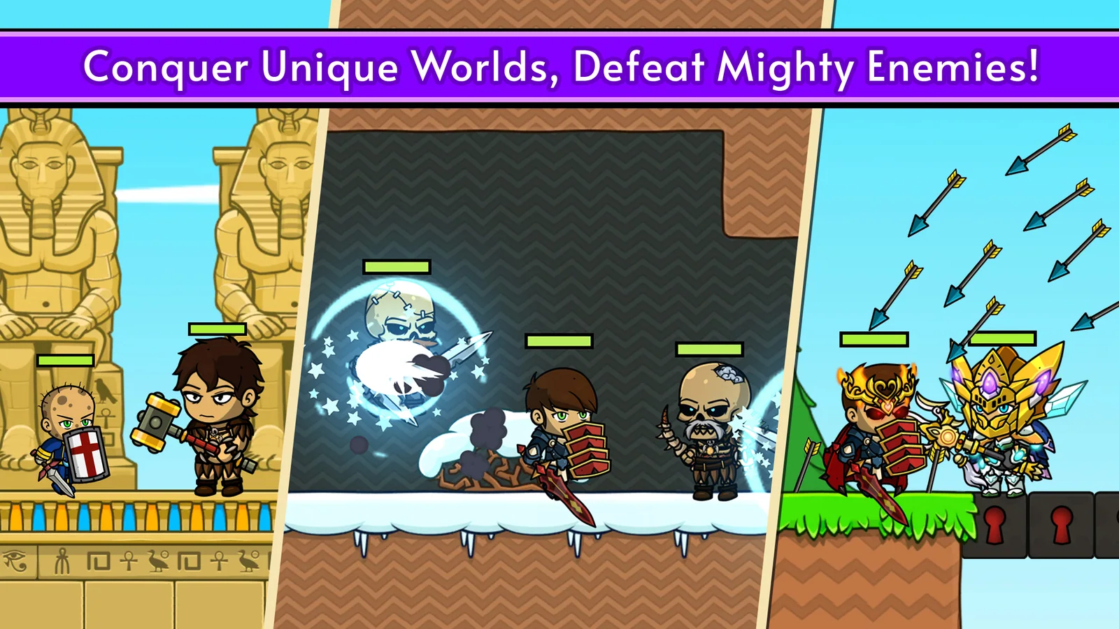 Unlocking relics in Knight Hero 2