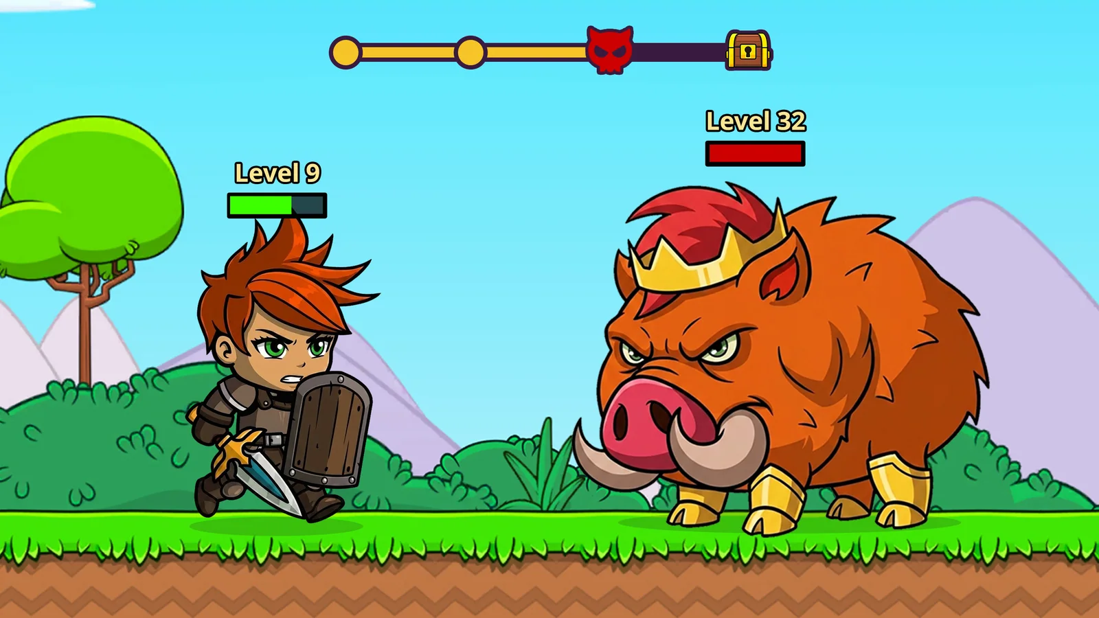 Битва з нежиттю у Knight Hero