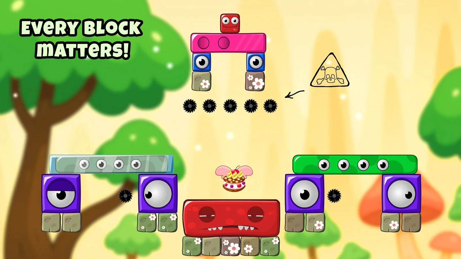 Use elevators and fans to solve puzzles