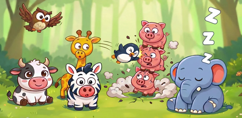 Snoring Elephant Logic Puzzle promo art