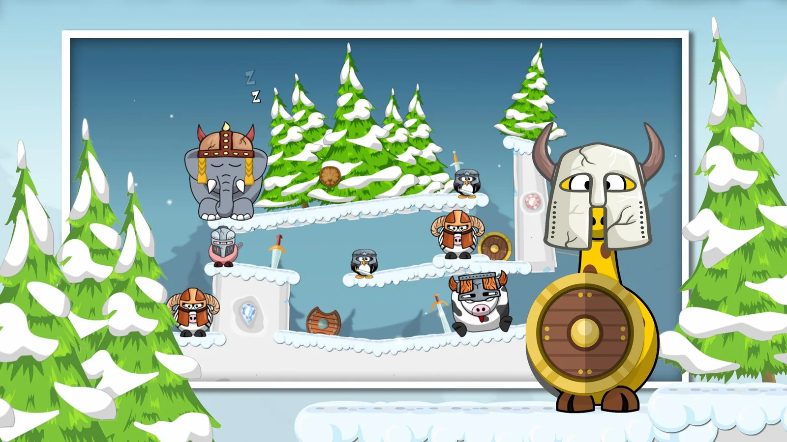 Meet the owl, penguin, giraffe, and more