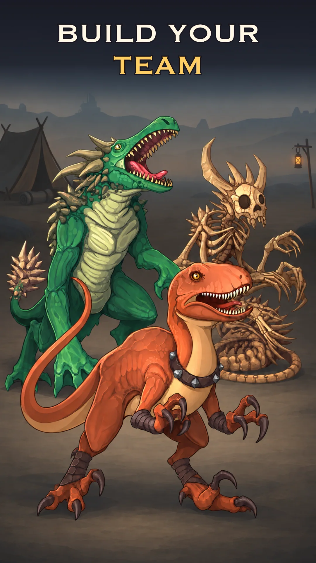 Composez une équipe de combattants dans Dark Stones
